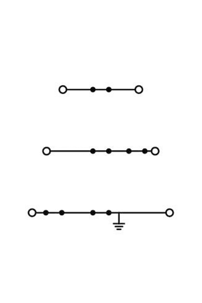 Wago 2002-3217 50 Adet 2.5-4mm2 Gri 3 Katlı Topraklamalı Ray Klemens - Thumbnail