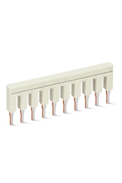 Wago 2002-410 25 Adet 4mm2 10lu Köprü Wago 2002-410 25 Adet 4mm2 10lu Köprü