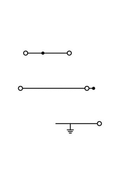 Wago 2003-7646 50 Adet 2.5-4mm2 Gri N/L/PE 3 Katlı Topraklı Ray Klemens - Thumbnail