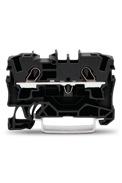 Wago - Wago 2004-1205 50 Adet 6mm2 Siyah 2 İletkenli Ray Klemens