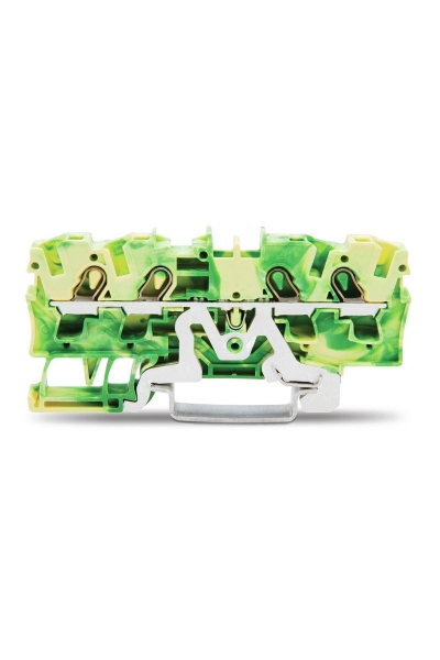 Wago - Wago 2004-1407 50 Adet 6mm2 Sarı Yeşil 4 İletkenli Topraklamalı Ray Klemens Wago - Wago 2004-1407 50 Adet 6mm2 Sarı Yeşil 4 İletkenli Topraklamalı Ray Klemens