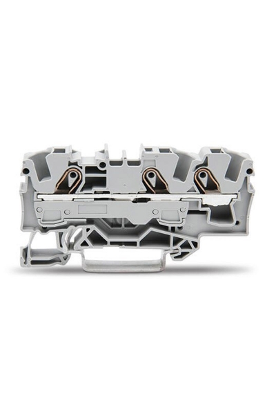 Wago 2006-1301 25 Adet 10mm2 Gri 3 İletkenli Ray Klemens - Thumbnail