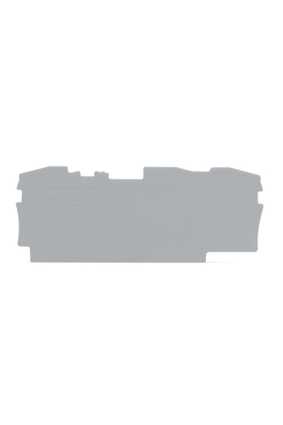 Wago 2006-1391 25 Adet 10mm2 Gri Sonlandırma Plakası