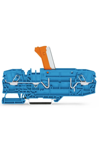 Wago - Wago 2006-8674 12 Adet 6-10mm2 Solar 1500 VDC Mavi Ayırma Ölçme Klemensi