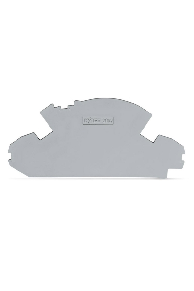 Wago 2007-8891 10 Adet Gri Ayırıcı Klemens için Sonlandırma Plakası