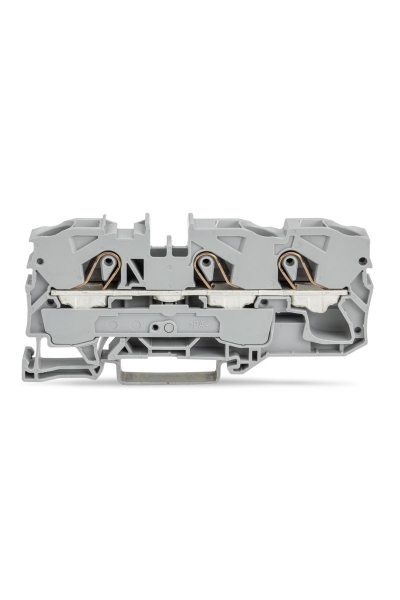 Wago - Wago 2010-1301 25 Adet 16mm2 Gri 3 İletkenli Ray Klemens