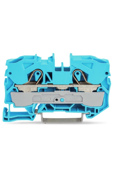 Wago - Wago 2016-1204 20 Adet 25mm2 Mavi 2 İletkenli Ray Klemens