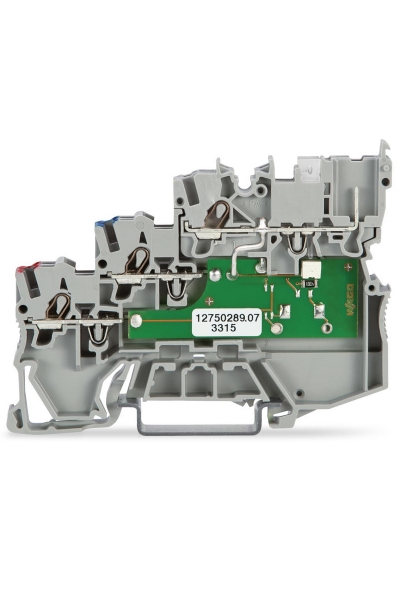 Wago - Wago 2020-5311/1102-950 50 Adet 1.5mm2 3 İletkenli Ledli Sensör Klemensi