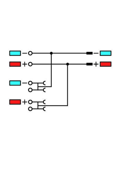 Wago 2020-5372 15 Adet 1.5mm2 250V 3 İletkenli Sensör Besleme Klemensi - Thumbnail