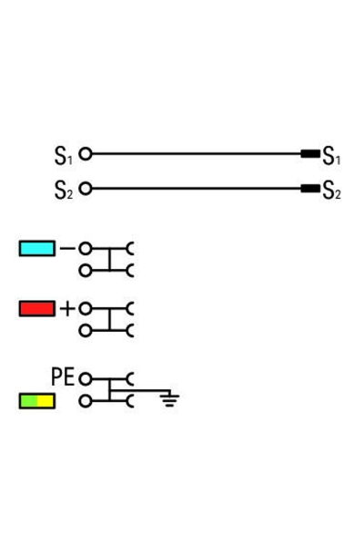 Wago 2020-5417 50 Adet 1.5mm2 4 İletkenli Sensör Klemensi - Thumbnail