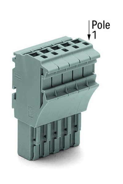 Wago 2022-115 25 Adet 4mm2 1 İletken 15 Kutup CCS Dişi Konnektör - Thumbnail