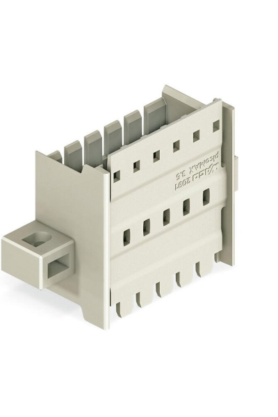 Wago 2091-1634/024-000 100 Adet 1.5mm2 4 Kutuplu Flanşlı Boş Pano Geçiş - Thumbnail