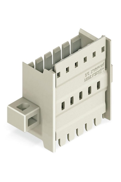 Wago - Wago 2091-1636/024-000 100 Adet 1.5mm2 6 Kutuplu Flanşlı Boş Pano Geçiş