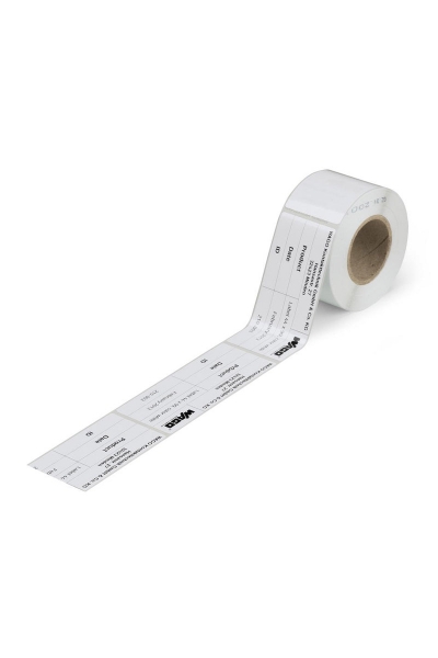 Wago - Wago 210-803 44x99mm Beyaz Pano Etiketi Wago - Wago 210-803 44x99mm Beyaz Pano Etiketi