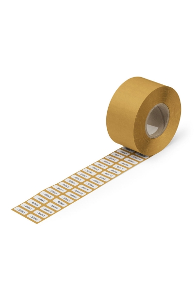 Wago 210-811 20x7mm Beyaz Yapışkanlı Tekstil Etiket