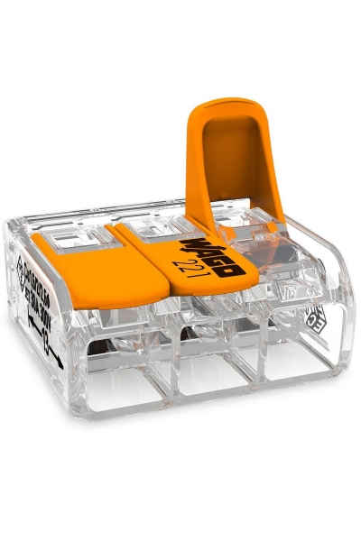 Wago 221-613 30 Adet 6mm2 Buat ve Çok Amaçlı Klemens - Thumbnail