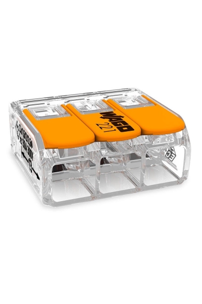 Wago - Wago 221-613 30 Adet 6mm2 Buat ve Çok Amaçlı Klemens