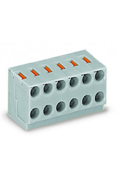 Wago - Wago 252-102 100 Adet Dişi 3.5mm 2 Kutuplu PCB Klemens