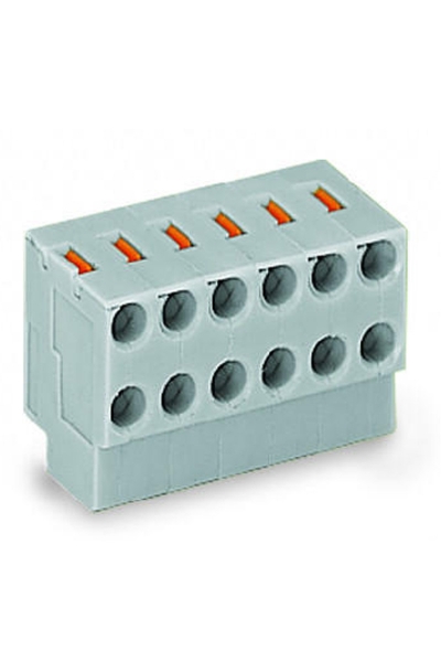 Wago - Wago 252-154 100 Adet 3.5mm 4 Kutuplu Dişi PCB Klemens
