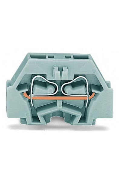 Wago - Wago 260-301 50 Adet 1.5mm2 Gri Flanşlı 2 İletkenli Mini Klemens