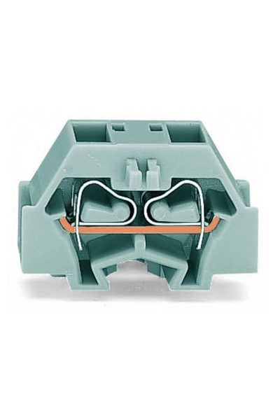 Wago - Wago 260-331 50 Adet 1.5mm2 Gri Flanşlı 4 İletkenli Mini Klemens