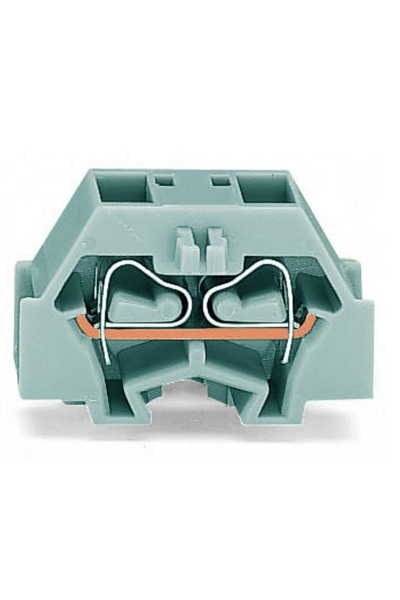 Wago - Wago 260-341 50 Adet 1.5mm2 Gri Snap in 4 İletkenli Mini Klemens