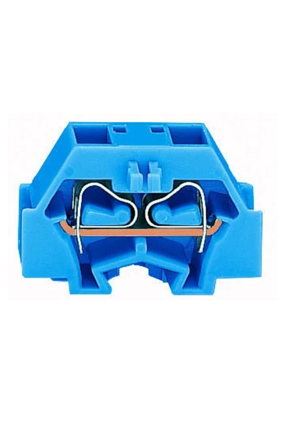 Wago - Wago 260-344 50 Adet 1.5mm2 Mavi Snap in 4 İletkenli Mini Klemens