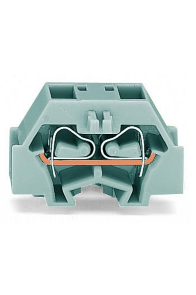 Wago - Wago 260-351 50 Adet 1.5mm2 Gri Snap in Sonlandırma 4 İletkenli Mini Klemens