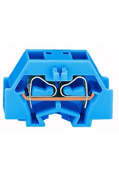 Wago - Wago 260-354 50 Adet 1.5mm2 Mavi Snap in Sonlandırma 4 İletkenli Mini Klemens
