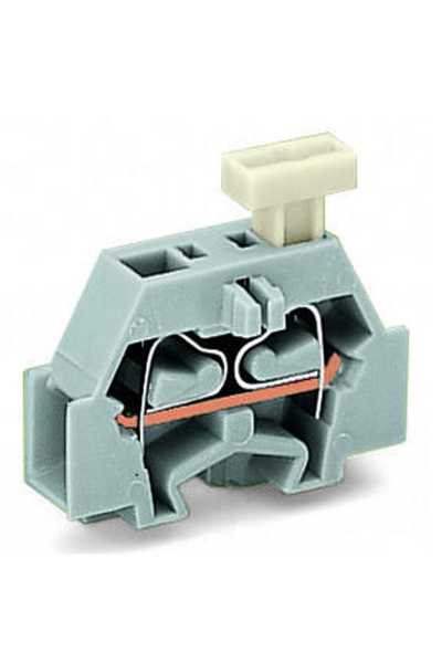 Wago - Wago 261-301/331-000 50 Adet 2.5mm2 Gri Flanşlı 2 İletkenli Mini Klemens