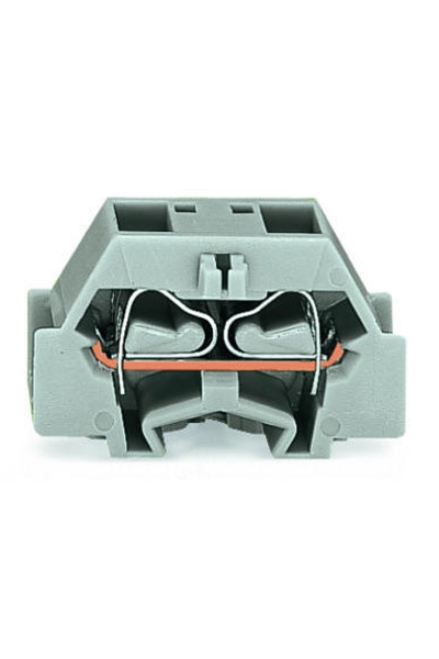 Wago 261-331 50 Adet 2.5mm2 Gri Flanşlı 4 İletkenli Mini Klemens