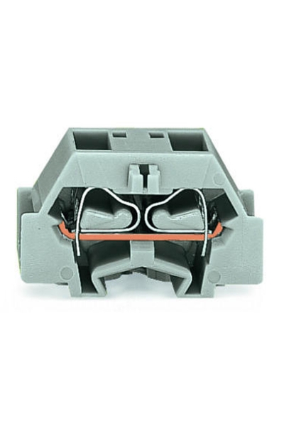 Wago 261-351 50 Adet 2.5mm2 Gri Snap in Sonlandırma 4 İletkenli Mini Klemens