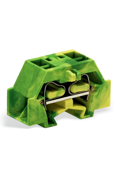 Wago 261-357 50 Adet 2.5mm2 Sarı Yeşil Snap in Sonlandırma 4 İletkenli Mini Klemens - Thumbnail