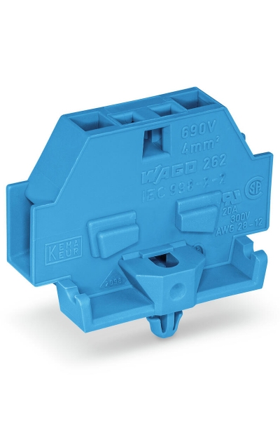 Wago 262-314 50 Adet 4mm2 Mavi Snap in 2 İletkenli Mini Klemens - Thumbnail