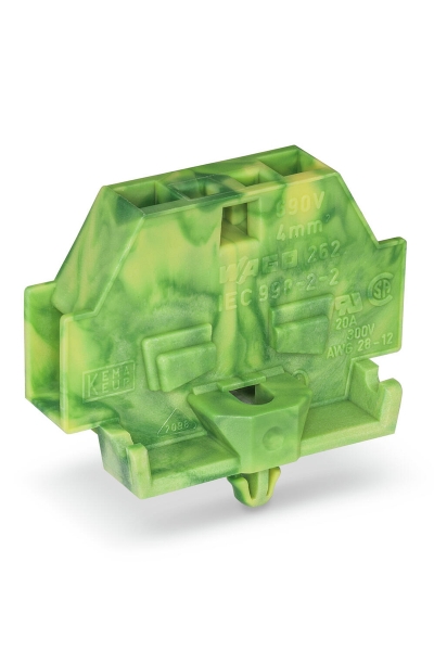 Wago 262-317 50 Adet 4mm2 Sarı Yeşil Snap in 2 İletkenli Mini Klemens - Thumbnail