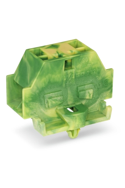 Wago 262-347 50 Adet 4mm2 Sarı Yeşil Snap in 4 İletkenli Mini Klemens - Thumbnail