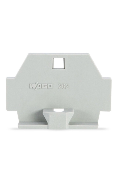 Wago 262-361 50 Adet Gri Sabitleme Flanşlı Sonlandırma Plakası