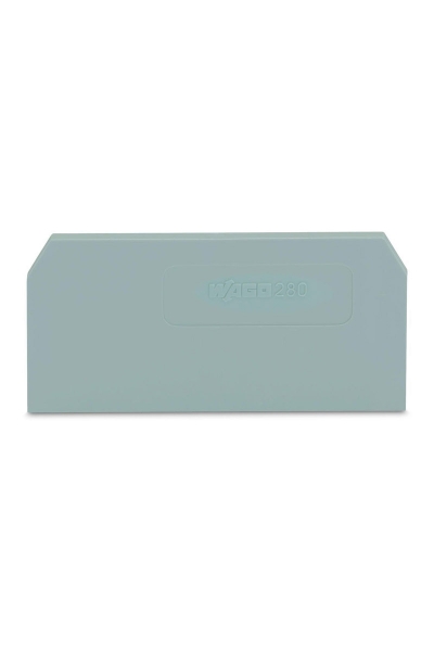 Wago 280-308 25 Adet 2.5mm Gri Sonlandırma Plakası