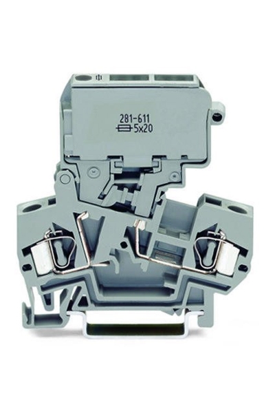 Wago - Wago 281-611 50 Adet 4mm2 Sigortalı Klemens