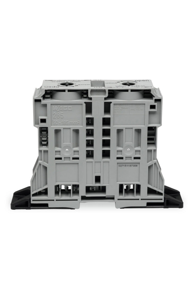 Wago - Wago 285-1161 4 Adet 25-185mm2 Gri Flanşlı 2 İletkenli Yüksek Akım Klemensi