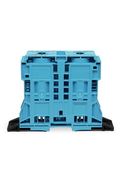 Wago - Wago 285-1164 4 Adet 25-185mm2 Mavi Flanşlı 2 İletkenli Yüksek Akım Klemensi