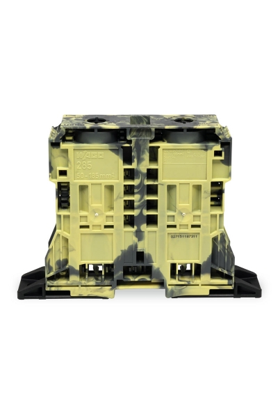 Wago - Wago 285-1167 4 Adet 25-185mm2 Sarı Yeşil 2 İletkenli Ray Klemens