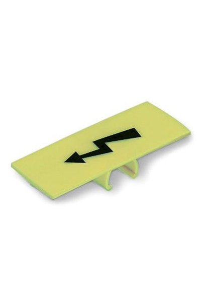 Wago - Wago 285-1177 25 Adet 185lik Klemens için Sarı Uyarı Kapağı