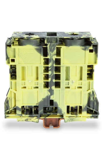 Wago - Wago 285-1181 5 Adet 25-185mm2 Sarı Yeşil 2 İletkenli Yüksek Akım Klemensi