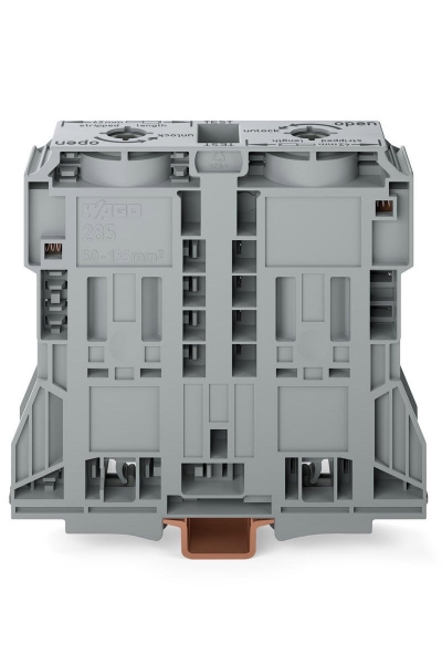 Wago - Wago 285-1185 5 Adet 25-185mm2 Gri 353A 2 İletkenli Yüksek Akım Klemensi