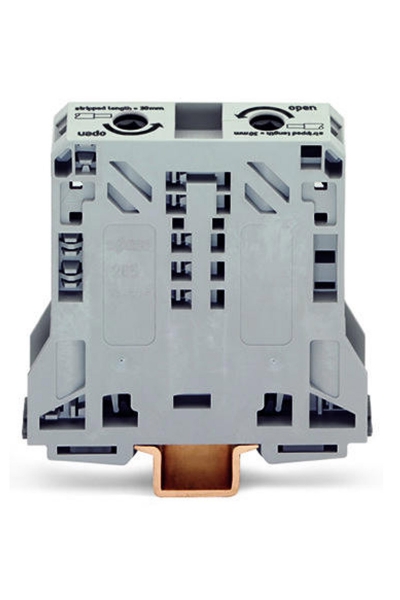 Wago - Wago 285-150 5 Adet 50-70mm2 Gri 150A 2 İletkenli Yüksek Akım Klemensi