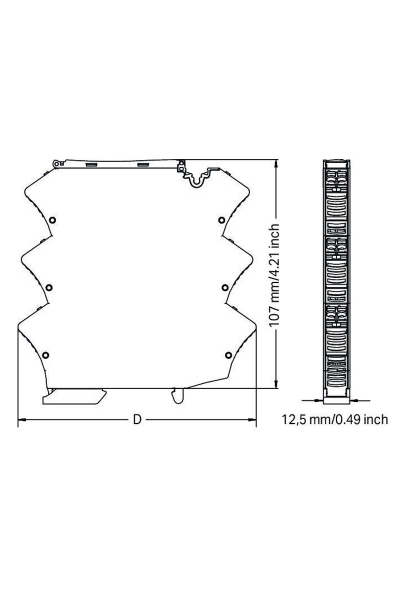 Wago 2857-103 10 Adet 3-3 Bağlantı Seviyesi 12.5mm Modüler Boş Kutu - Thumbnail