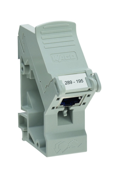 Wago 289-195 RJ45 Cat 6 Ray Tipi Arabirim Modülü