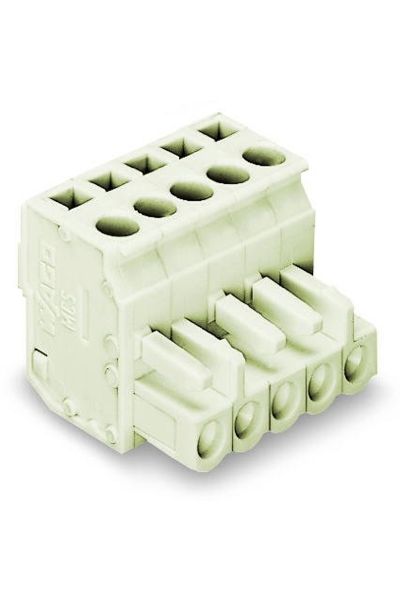 Wago 722-203/026-000 10 Adet 2.5mm2 90 Derece MCS 3lü Dişi Konnektör - Thumbnail
