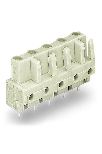 Wago 722-734 50 Adet 2.5mm2 Düz MCS 4lü Lehim Bacaklı Dişi Konnektör - Thumbnail